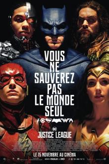 Justice League L'affiche du Justice League