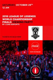 eSports: League of Legends World Finals by Coke