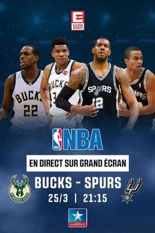 NBA: Milwaukee Bucks - San Antonio Spurs