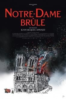 Notre-Dame brûle