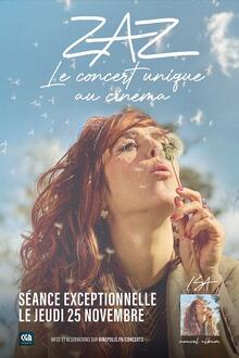 Concert: ZAZ - Le concert unique au cinéma