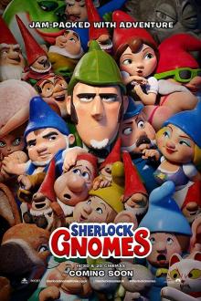 Sherlock Gnomes L'affiche du Sherlock Gnomes