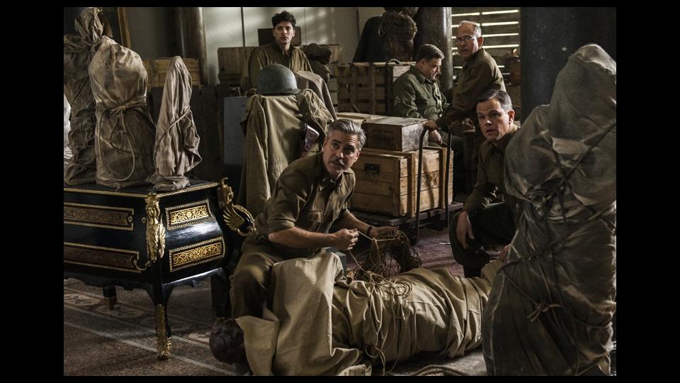 Numéro de scène 3 du film Monuments Men