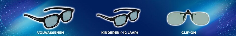 Kinepolis RealD 3D brillen