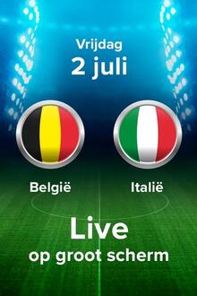 EK voetbal 2020: België - Italië