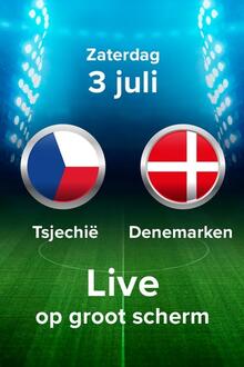 EK voetbal 2020: Tsjechië - Denemarken