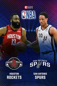 NBA: Houston Rockets - San Antonio Spurs